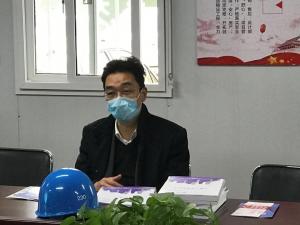 市建設(shè)局黨委書記、局長戴健赴房總集團(tuán)市北32#地塊視察復(fù)工復(fù)產(chǎn)安